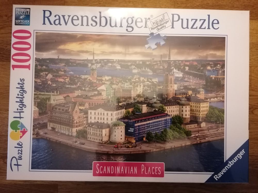 Puzzle Ravensburger Scandinavian Places 167425 (Gebraucht) in Riedt b