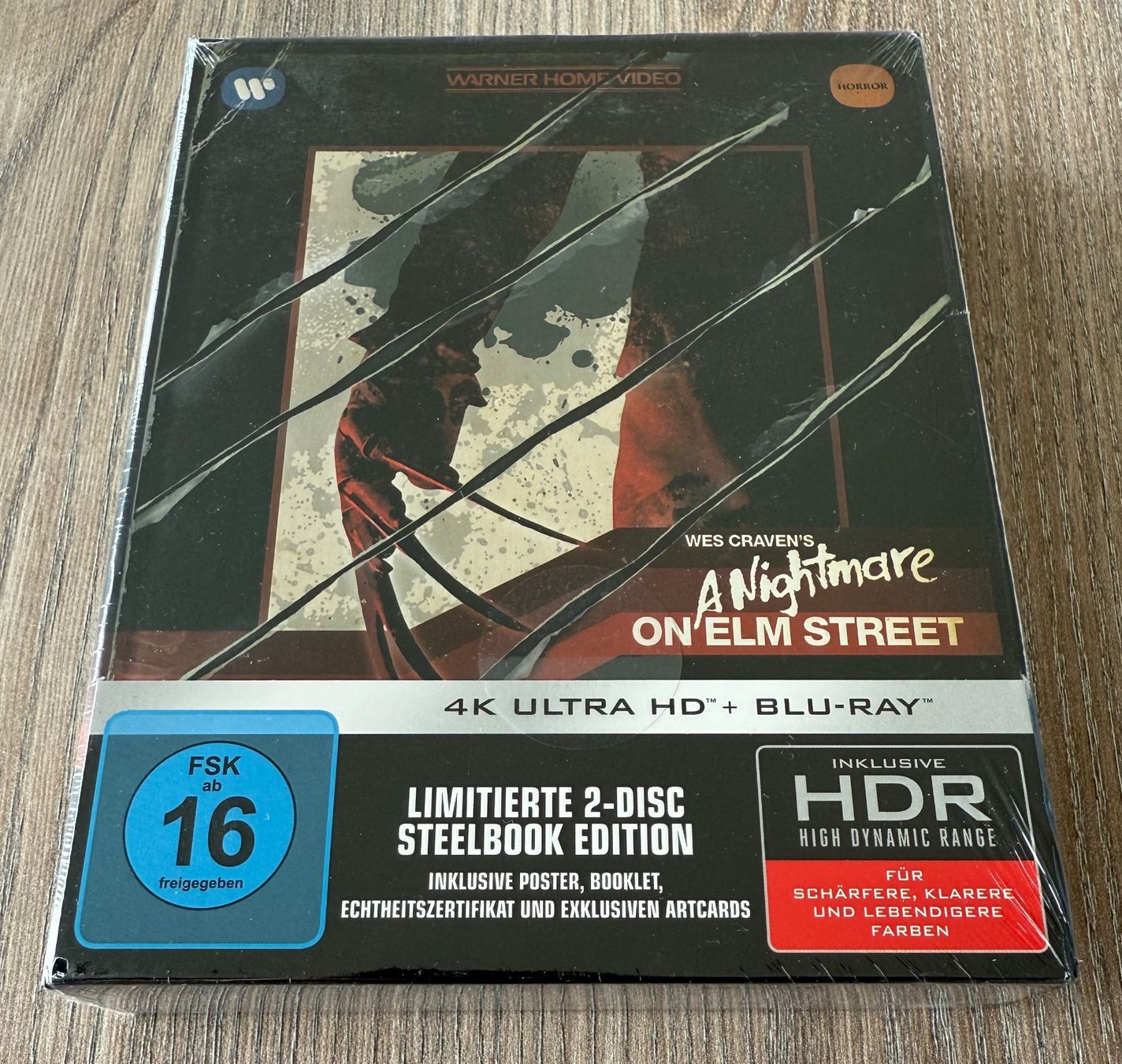 Tutti i DVDs: A Nightmare on Elm Street UHD / 4K – Nuovo e nell'imballaggio originale da Malters venduto da starfighter01