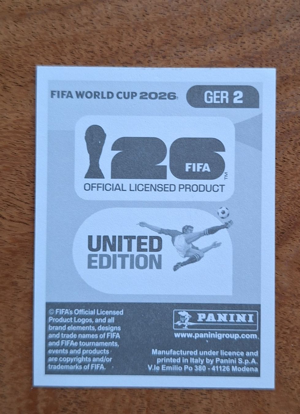 Panini Carte collezionabili: Panini Marc-André Ter Stegen GER 2 – Nuovo (secondo la descrizione) da Romanens venduto da Crocette 1