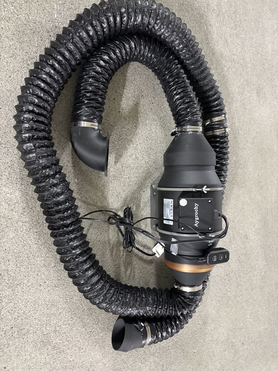 Ventilatori: Aygrochy Inline Duct Fan DF150-A 150mm 50W – Usato da Steinhausen venduto da Tommaso2