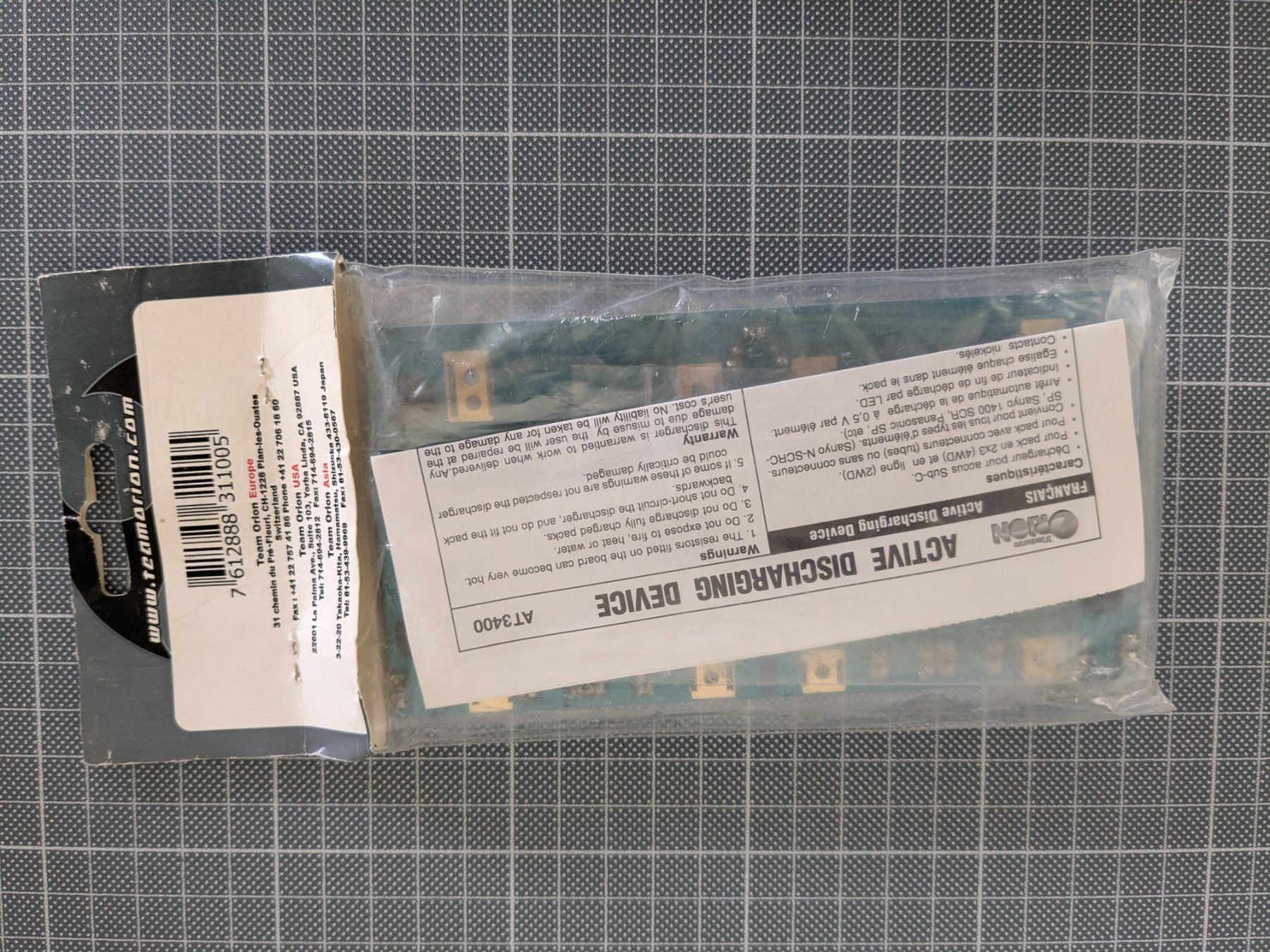 Orion Modellismo RC: Team Orion 31100 Active Discharge Device – Nuovo e nell'imballaggio originale da Bern venduto da ove_ztv2 1