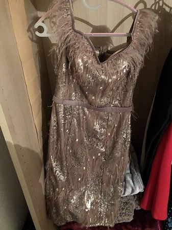 Festkleid gold Gr. S