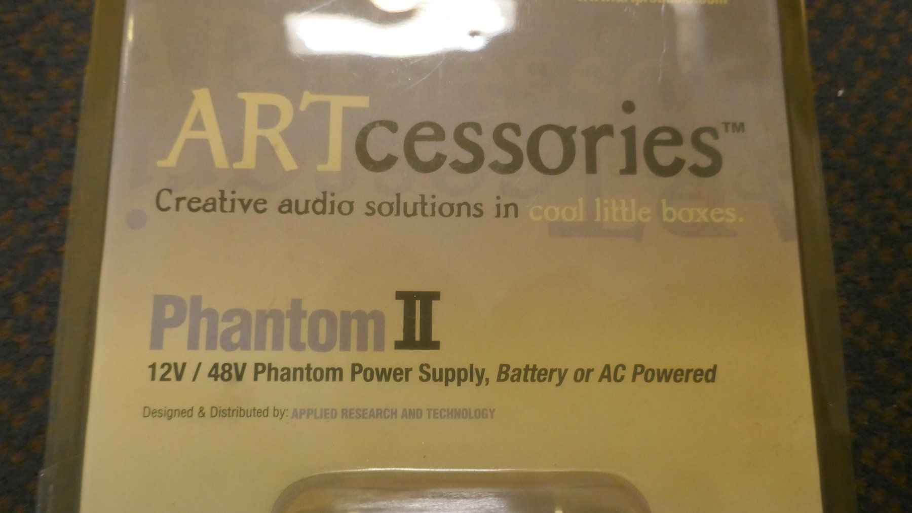 Art Microfoni: ART Phantom II Power Supply 12/48V – Nuovo e nell'imballaggio originale da Wenslingen venduto da FairlightCMI 2