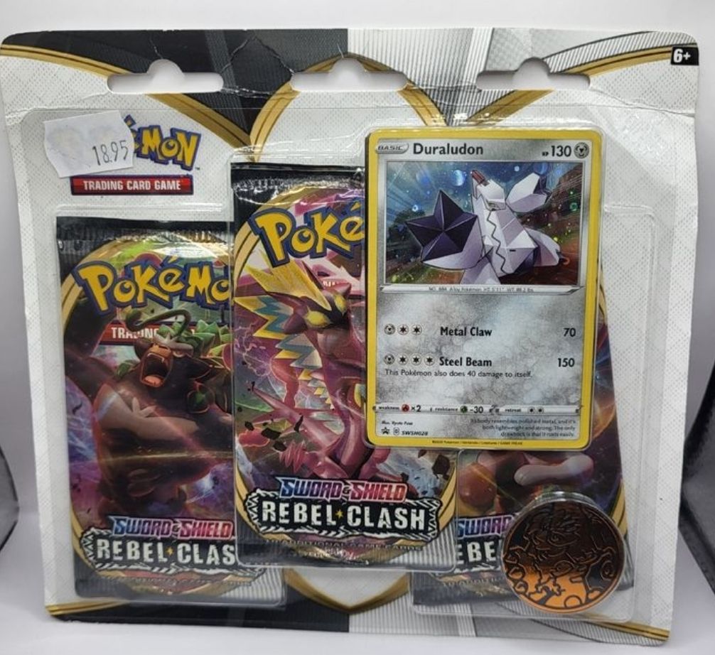 Pokémon Carte collezionabili: Pokemon Rebel Clash Blister Pack – Nuovo e nell'imballaggio originale da Cudrefin venduto da Jnini12