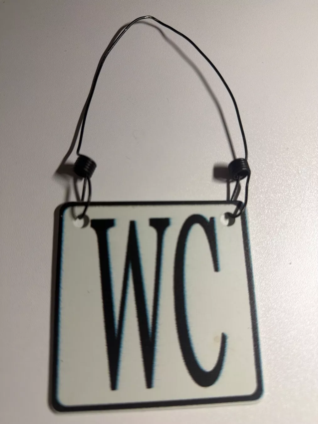 Insegne: DEKOSCHILD-BLECHSCHILD "WC" – Usato da Meienried venduto da ManuelaBoutique 4