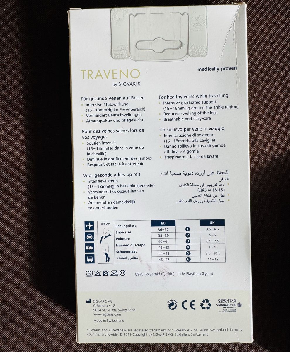 Calze & Collant: Stützstrümpfe Reisestrümpfe – Nuovo e nell'imballaggio originale da Zürich venduto da sel_xz2k 1