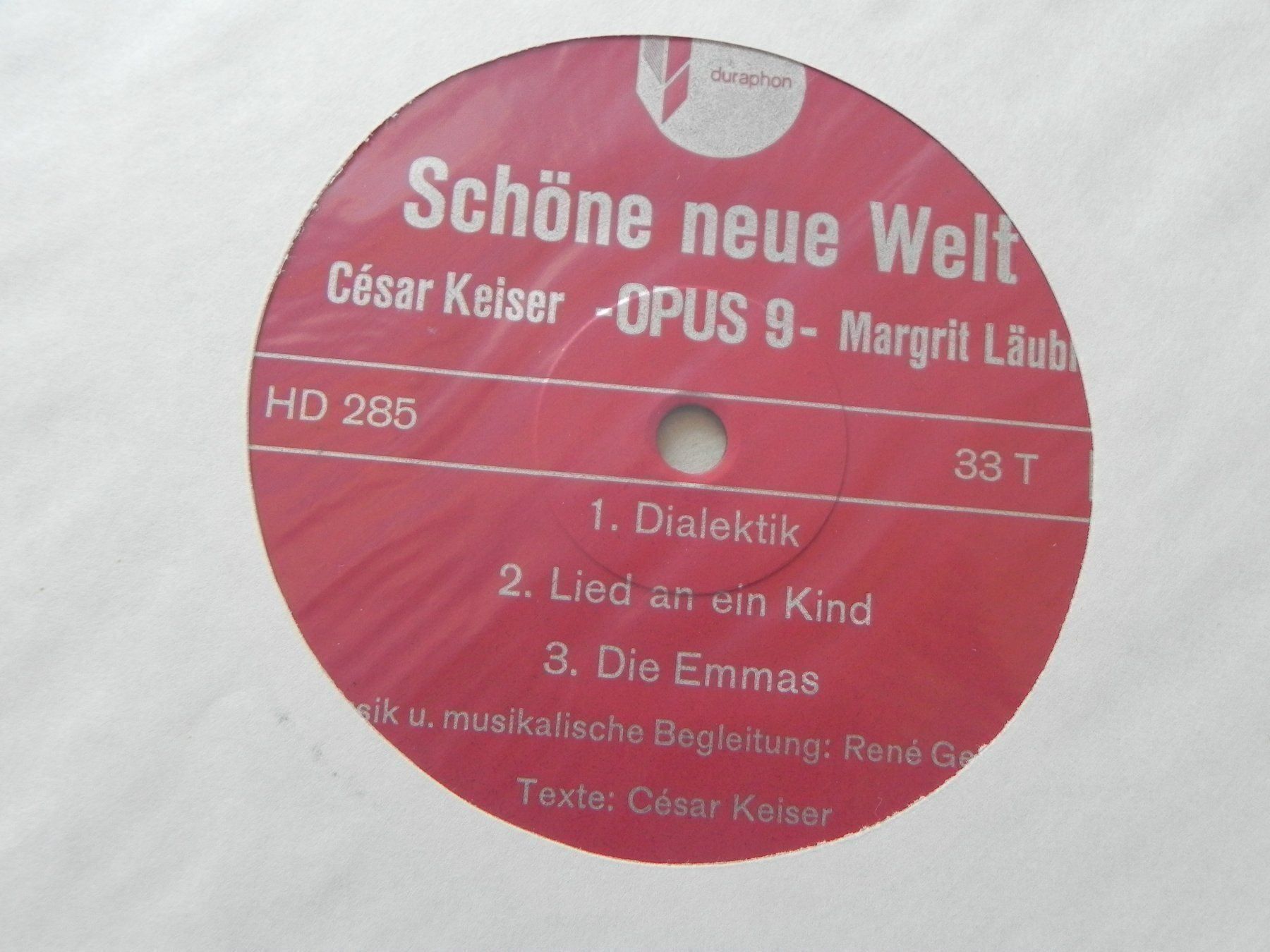 Schallplatten: LP M. Läubli & C. Keiser Autogramm 1978 – Gebraucht aus Siebnen von krimsie 2