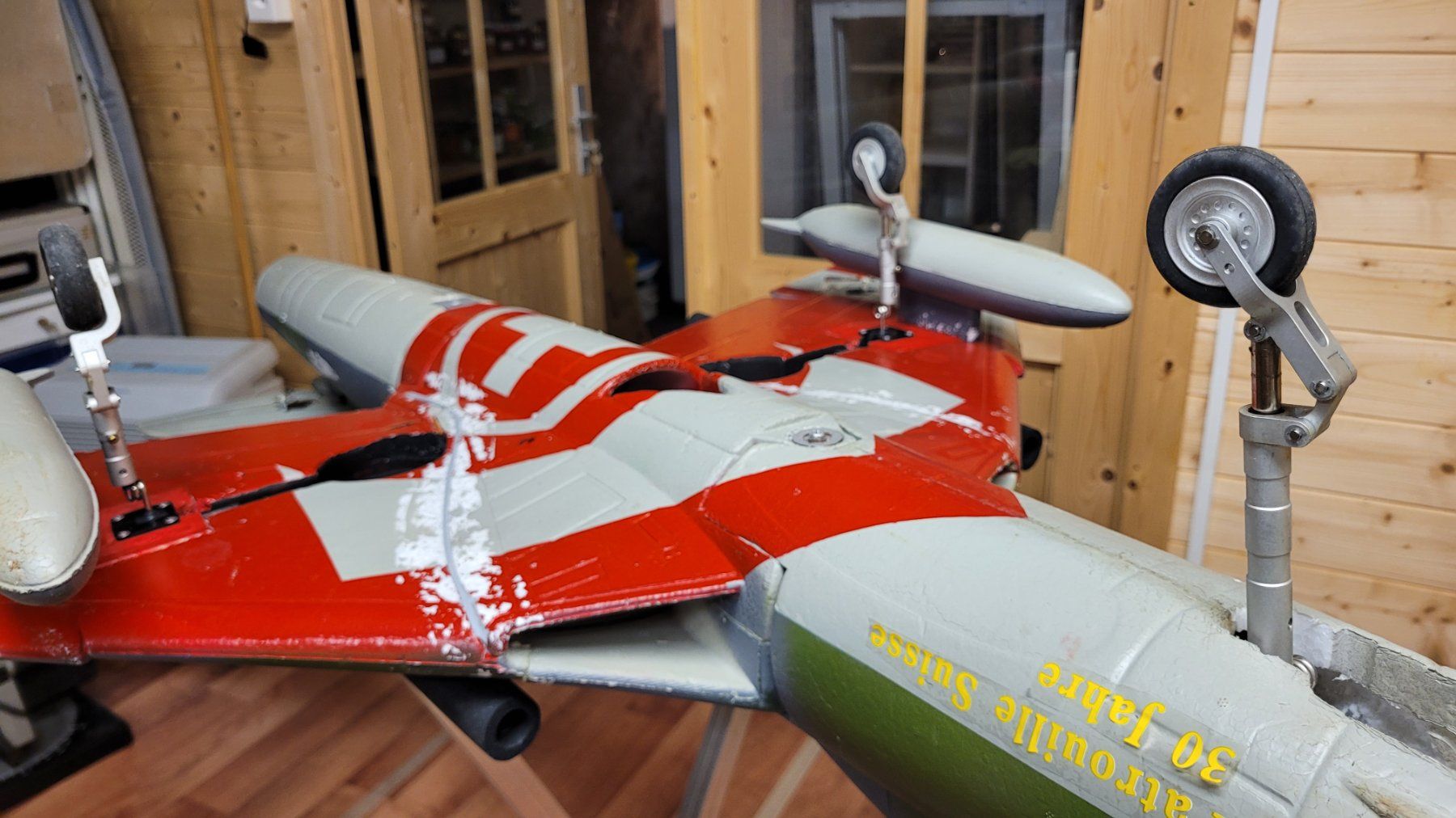 RC Modellbau: Hawker Hunter RC-Modellflugzeug – Gebraucht aus Rafz von Stone323 4