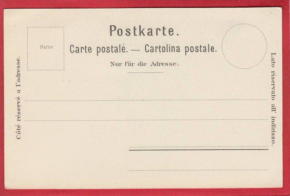 Cartoline postali: MÜRREN, LITHO – Usato da Grüningen venduto da Kartenlaube 1