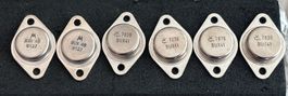 Set mit 2 Stück BUX48 - NPN Bipolarer und 4 Stück BUX41
