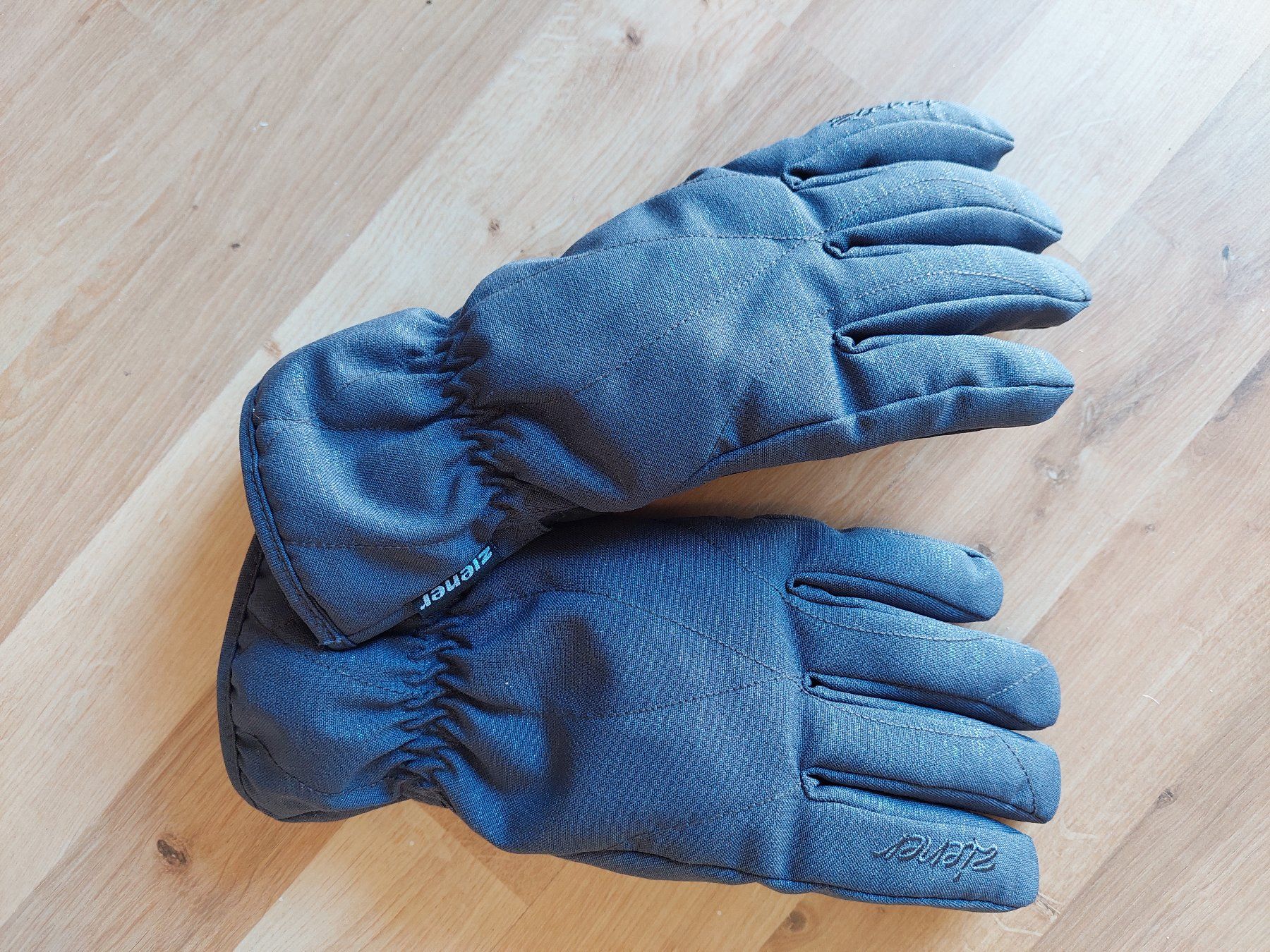 Guanti & manicotti: Damenhandschuhe blau, Grösse 7.5 – Nuovo (secondo la descrizione) da Zürich venduto da theTree