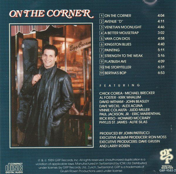 CD: John Patitucci with Eric Marienthal, Chick corea, Al Foster, – Usato da Unterbäch venduto da gond 2