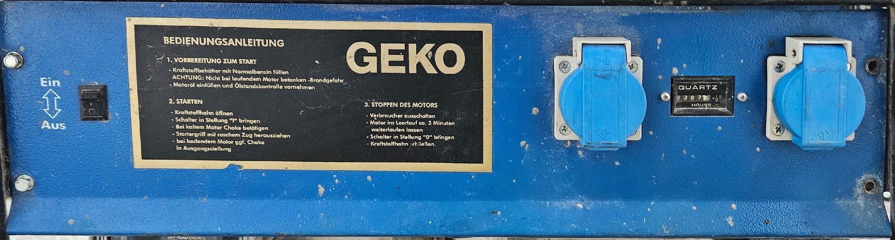 Generatori di corrente: GEKO Stromerzeuger 2801 Asynchron - Super Zustand! – Usato da Oberburg venduto da znas 2