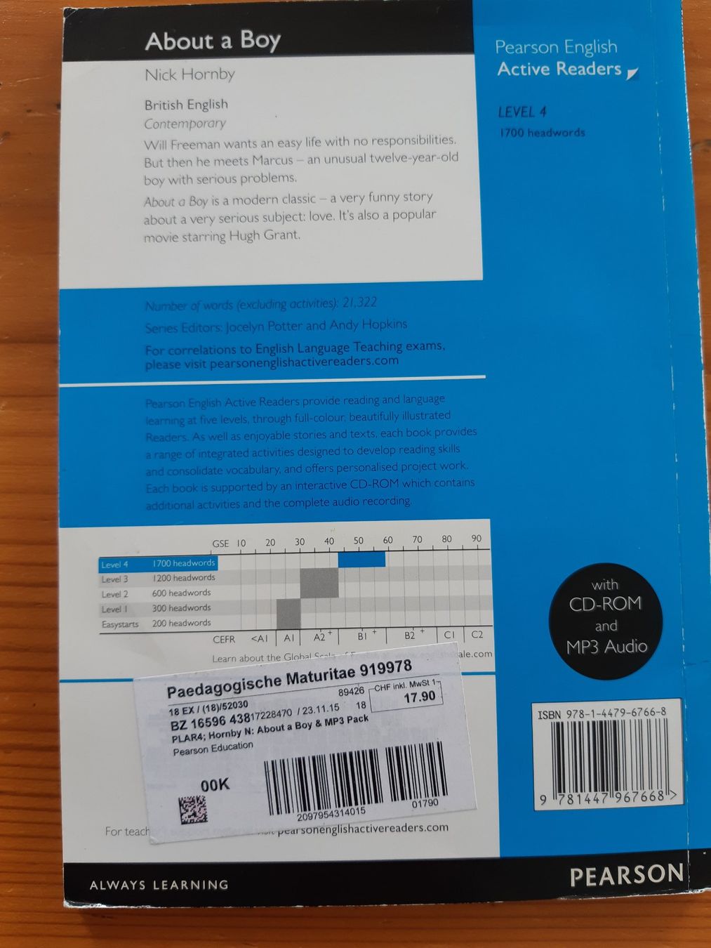 Libri: Nick Hornby, About a boy – Usato da Freidorf TG venduto da jurist59 1