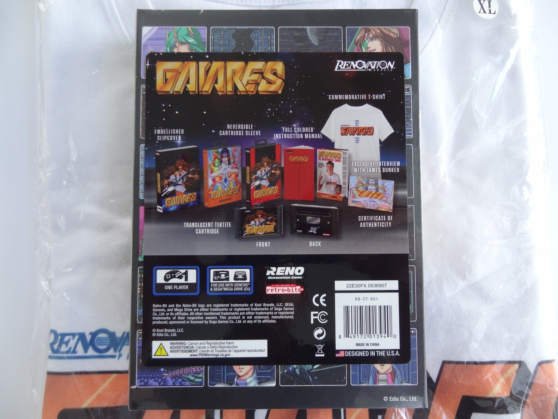Giochi: GAIARES SEGA Mega Drive retro-bit Re-Release NEU – Nuovo e nell'imballaggio originale da Lyss venduto da Famicom 1