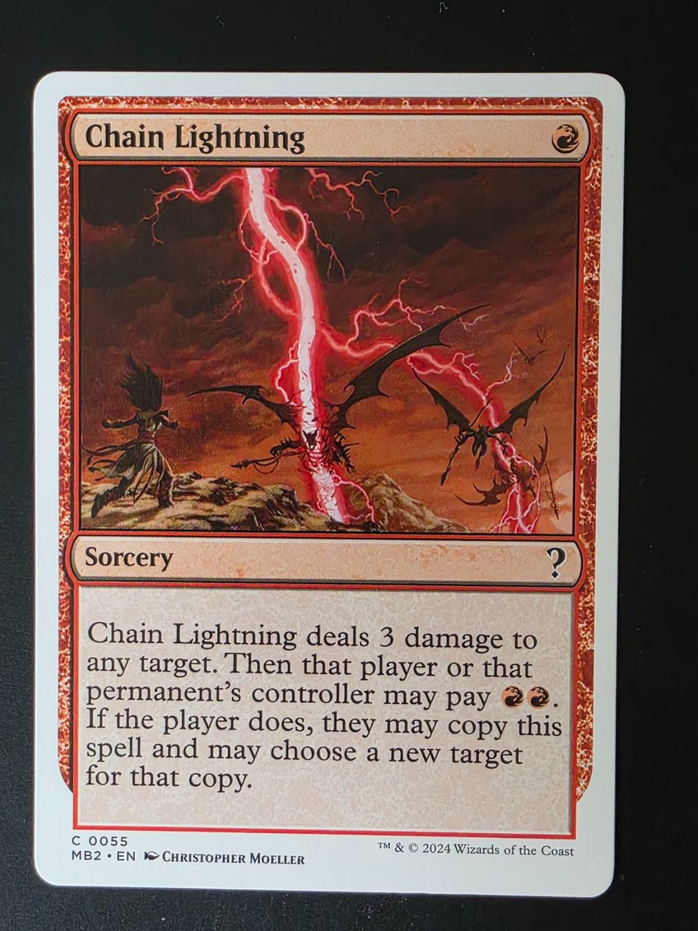 Magic The Gathering Carte collezionabili: Chain Lightning - MTG – Usato da Zürich venduto da Semagets