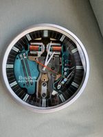 Wanduhr mit Bulova Accutron Motiv 