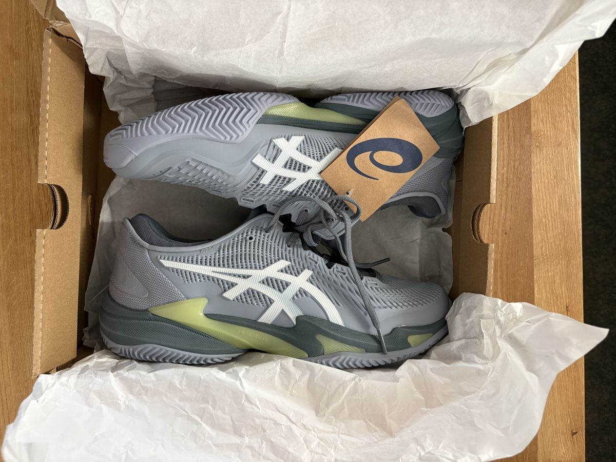 Herrenschuhe: ASICS court FF3 Clay – Neu und originalverpackt aus Lausanne von aya_qnx8