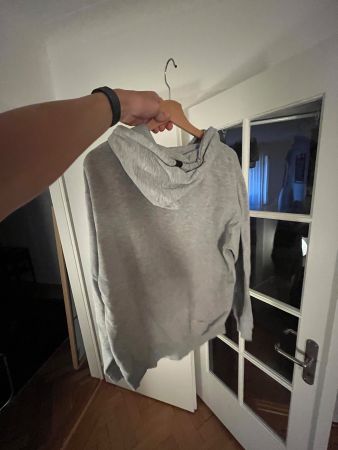 KR3W Skateboard Grey Pullover Sweatshirt Hoodie KREW
