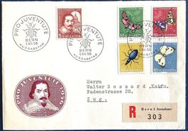 1956 / R - FDC Pro Juventute illustriert nach Zug