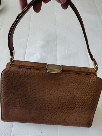 Vintage Ostrich 👜 handbag