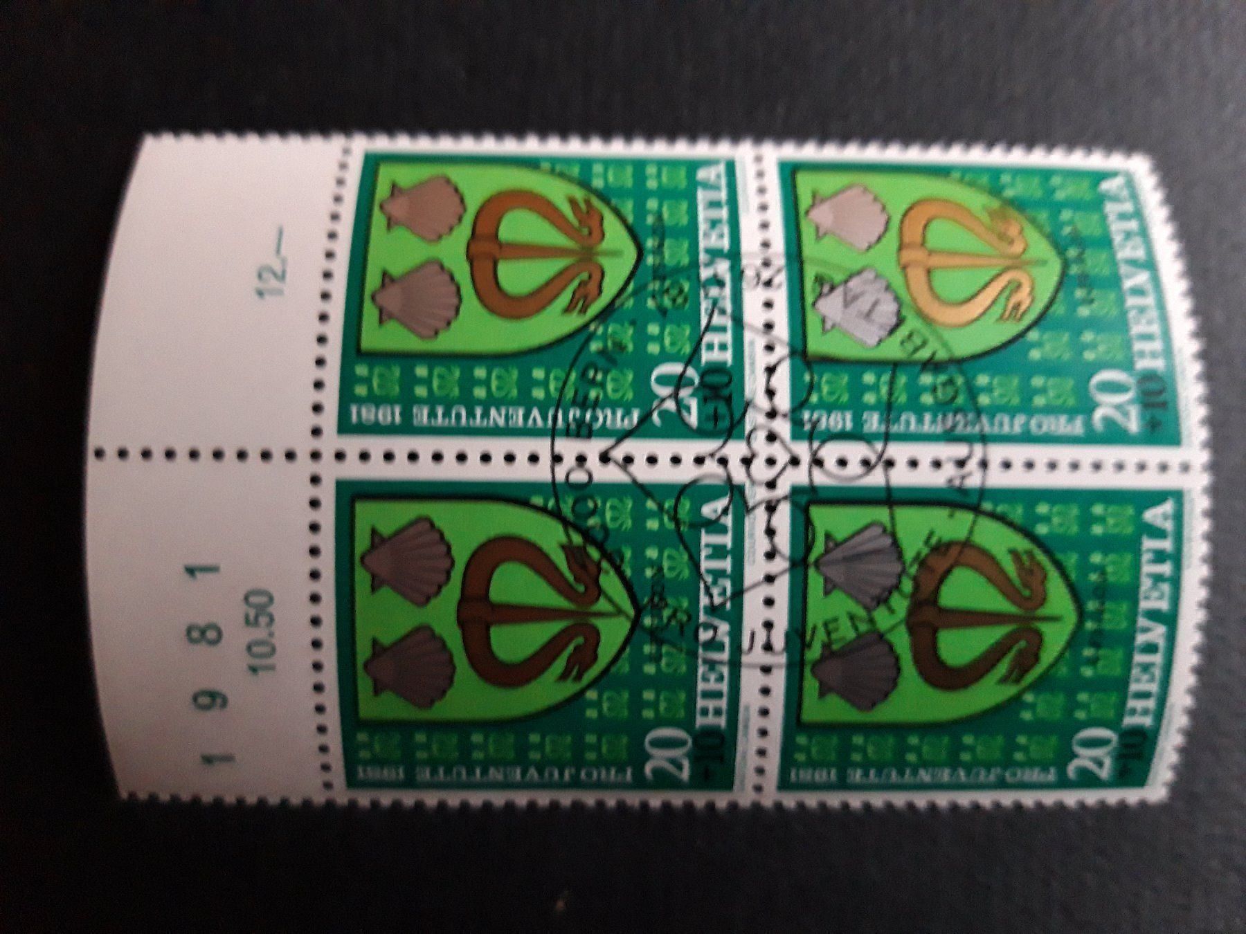Alle Briefmarken: Pro Juventute 1981 – Gebraucht aus Wattenwil von paku48 3