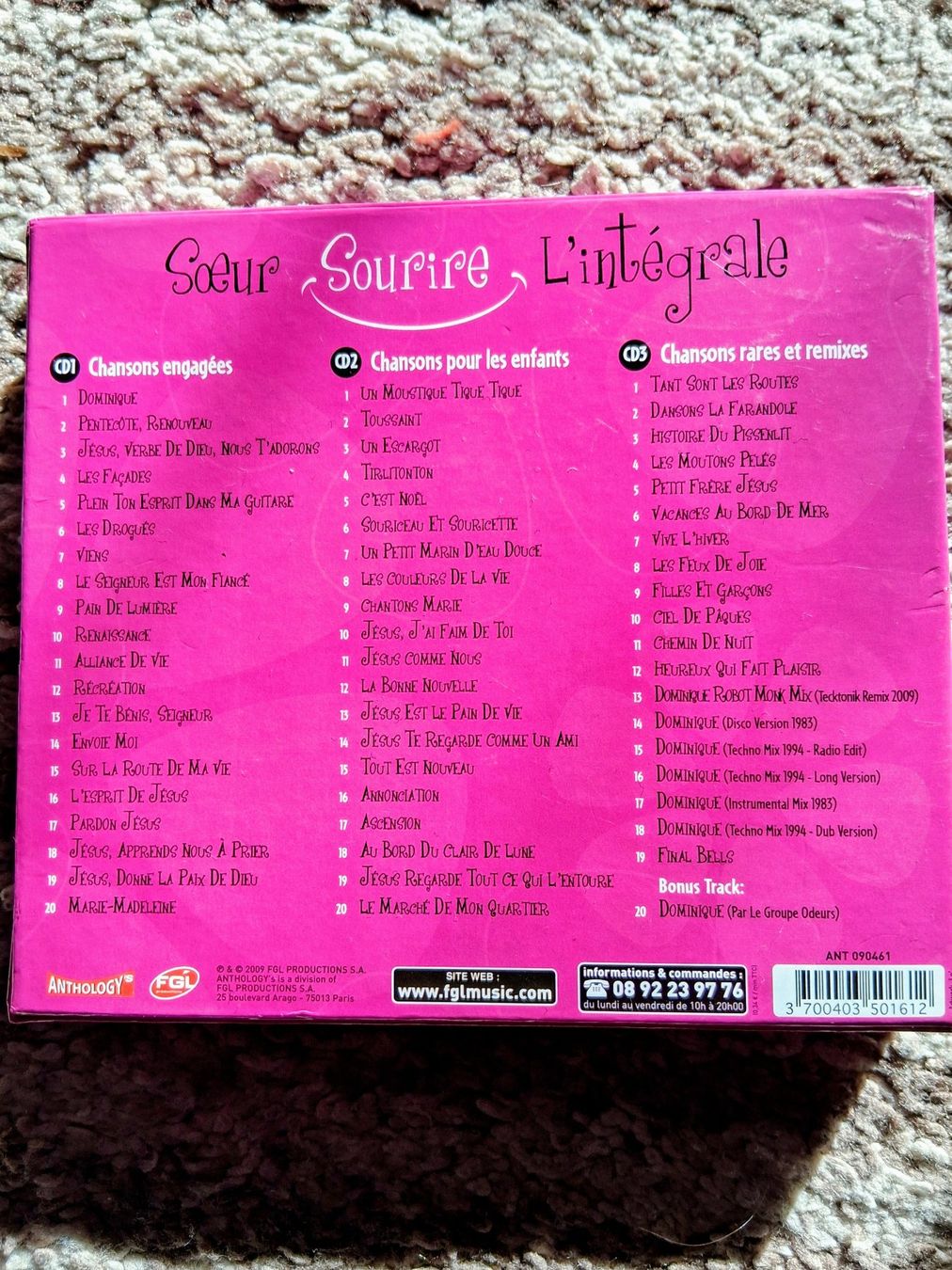 CDs: Soeur Sourire intégrale – Neu (gemäss Beschreibung) aus Aigle von Marcagapit 1