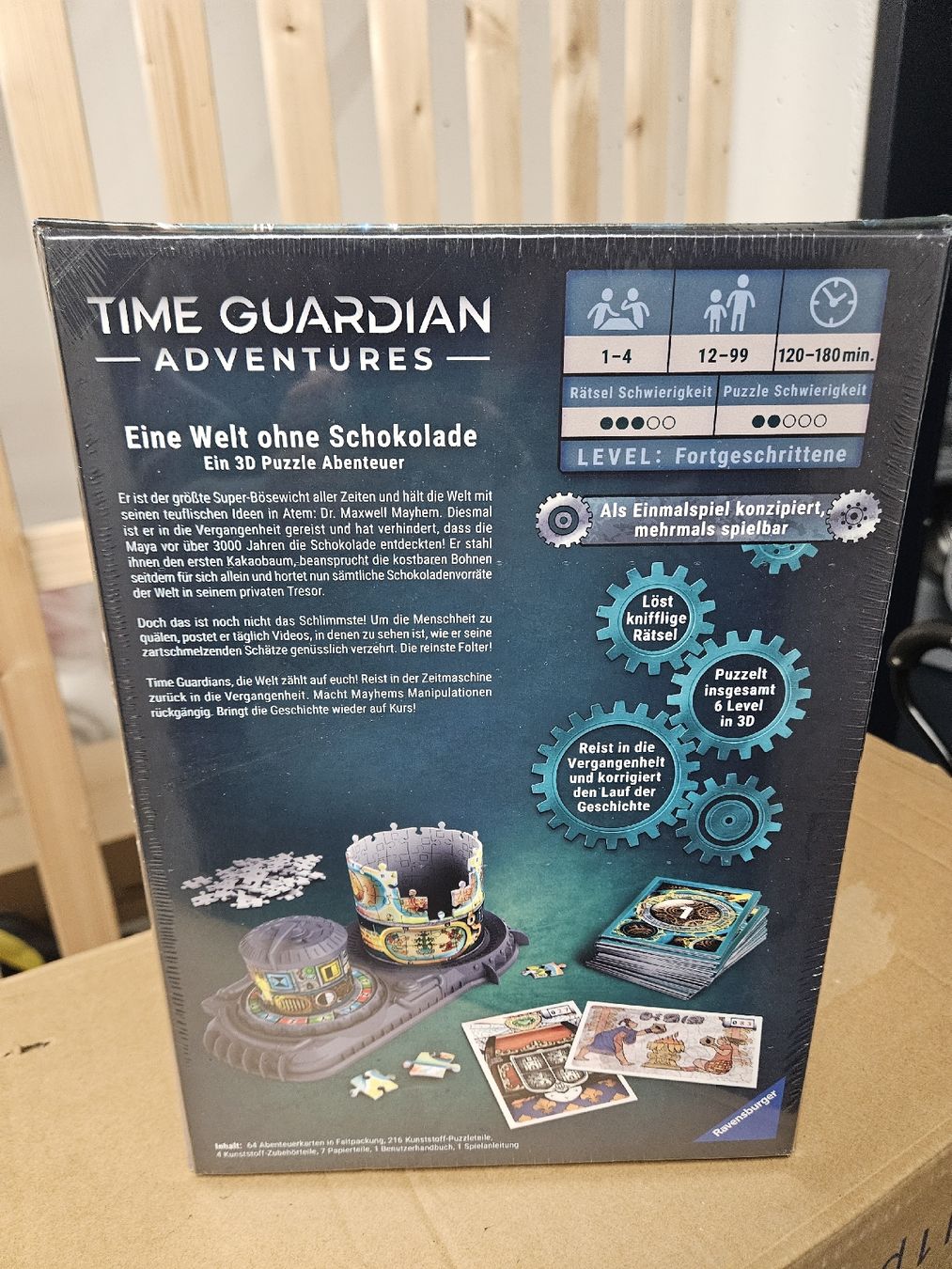 Puzzle: 3D Puzzle Time Guardian Adventures, neu – Nuovo e nell'imballaggio originale da Zürich venduto da qer_2t8q 2