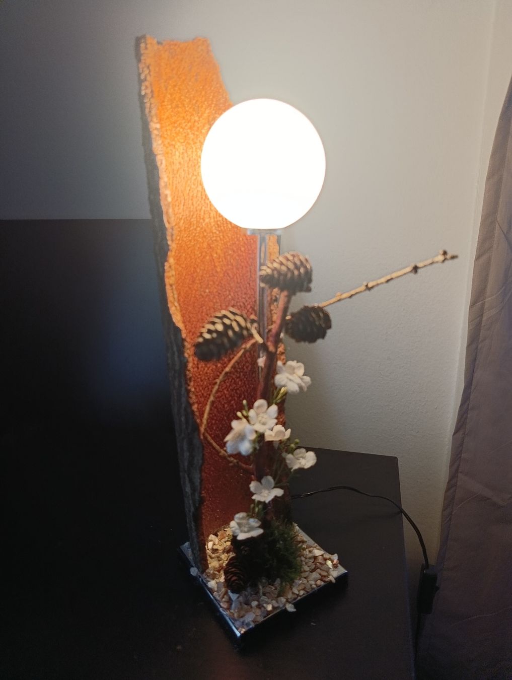 Alle Dekorationen: Table lamp with natural elements, unique design – Gebraucht aus Kriens von san_f85n 2