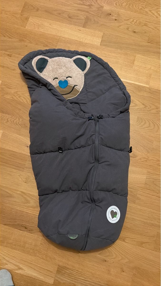 Odenwälder Sacchi a pelo: Winterfuss-Sack mit Bär 🐻  – Usato da Winterthur venduto da Alain_C