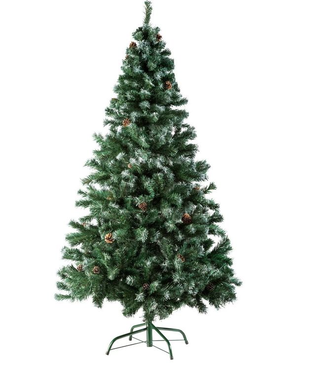 Weihnachtsbaum künstlich mit Zapfen, detailliert und naturg Kaufen