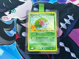 2009 POKEMON Shaymin Holo mit Swirl Platin 14