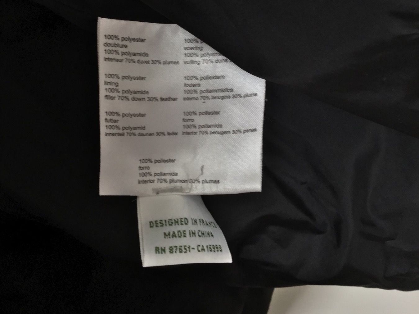 Lacoste Giacche: LACOSTE women jacket, black – Nuovo (secondo la descrizione) da Forch venduto da rom_qqv2 5