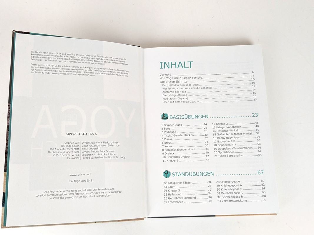 Libri: YOGA DER COACH - Stephan Suh – Usato da Thun venduto da Restwert_Thun 1