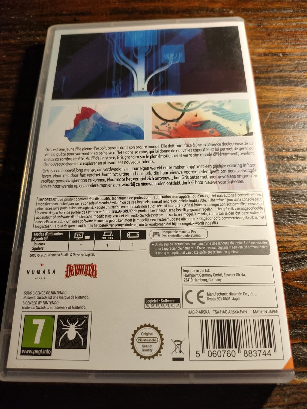 Nintendo Spiele: Gris sur Switch – Gebraucht aus La Chaux-de-Fonds von nwa_w9zt 1