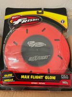 Frisbee/Max Flight Glow/Rot/100 Meter/Neu/OVP