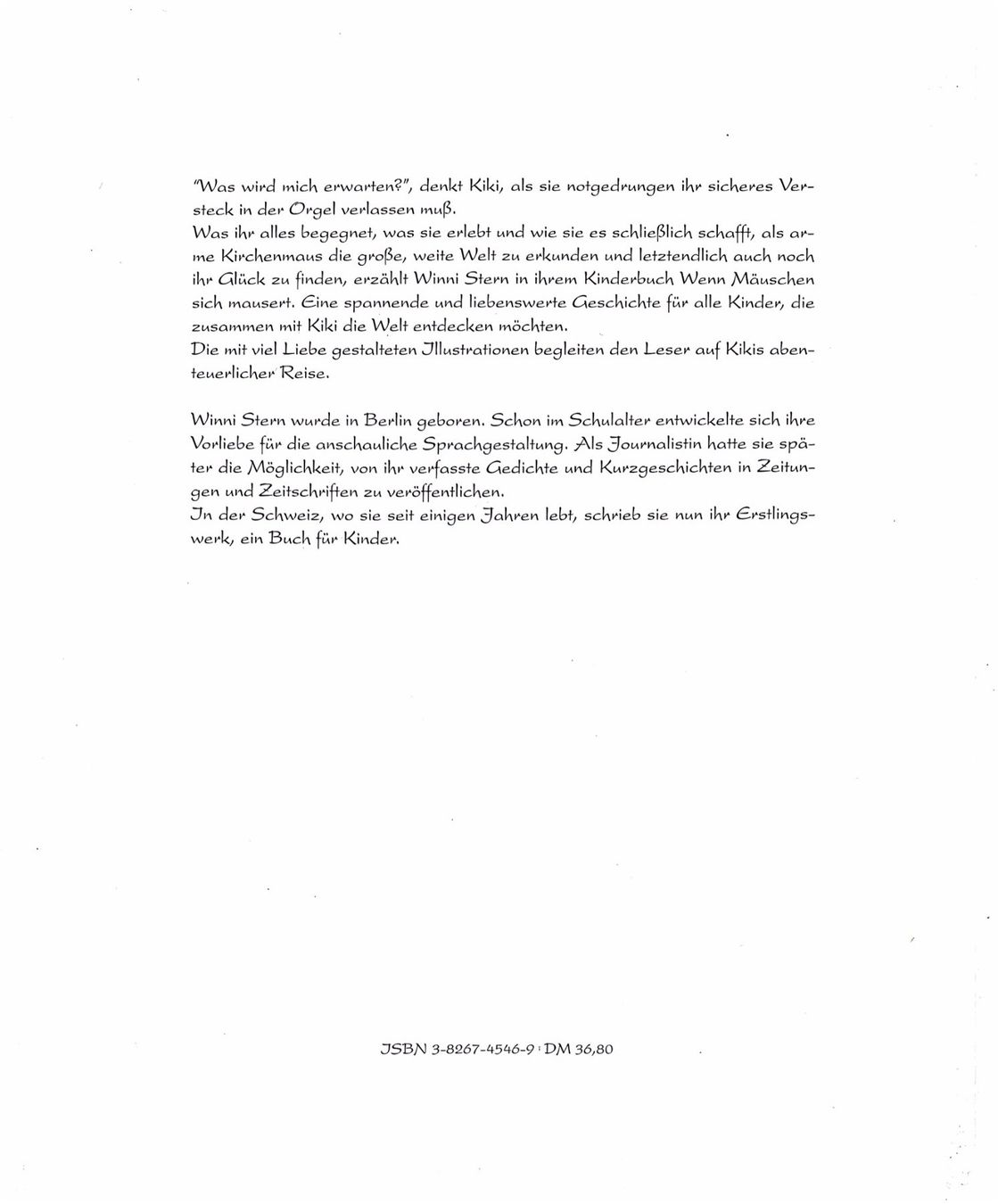 Bücher: Wenn Mäuschen sich mausert – Gebraucht aus Sarnen von Livres 1
