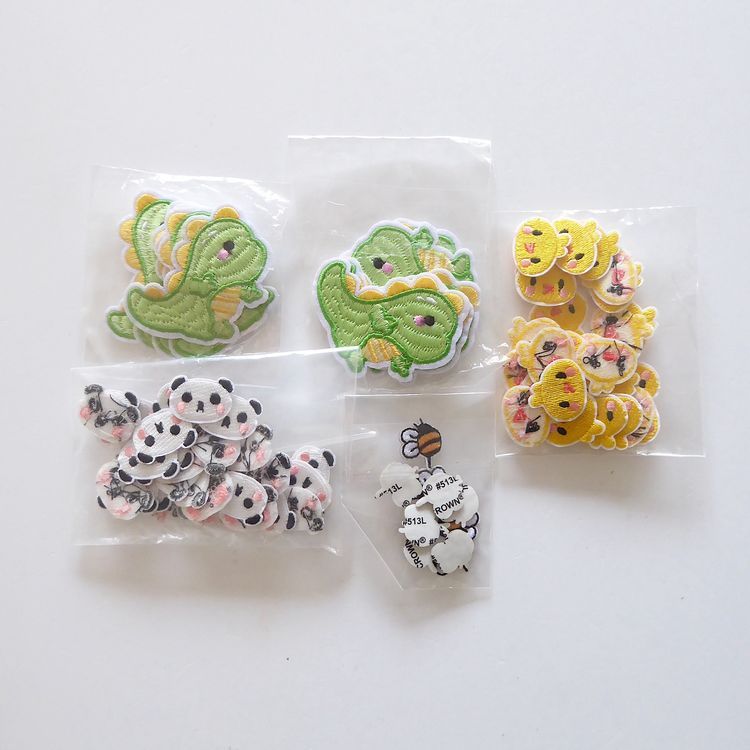 WADORN Strass Bienen Aufnäher Set - 5 Stück Bestickte Applikationen Für Kleidung & DIY