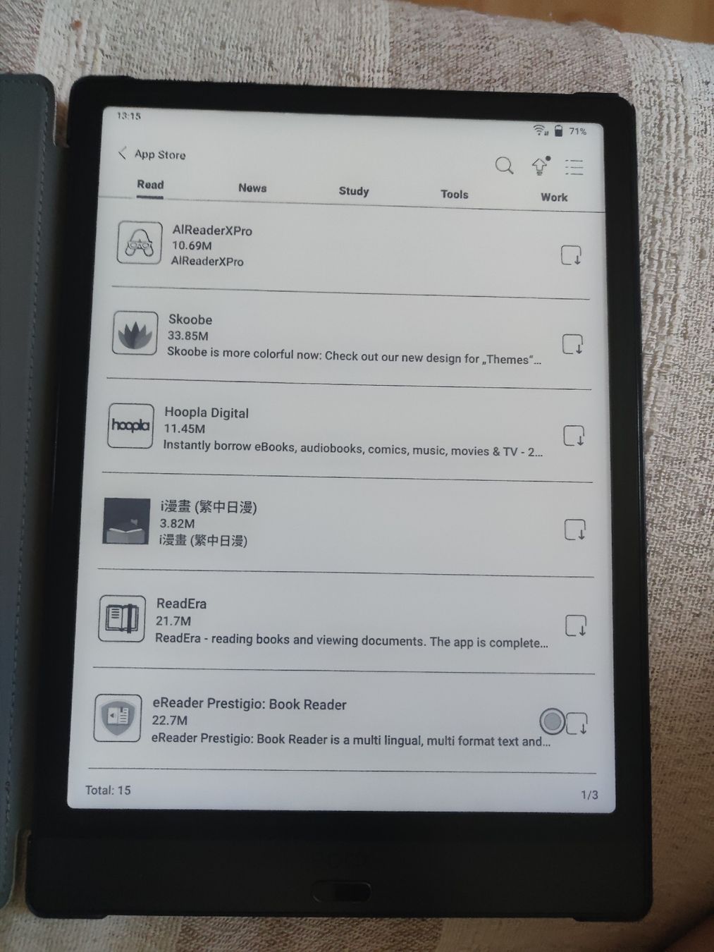 Boox Tablet PC: Onyx Note 3 – Gebraucht aus Meggen von Malecifent 5