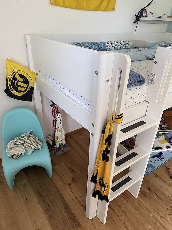 Betten: Flexa White Halbhochbett – Gebraucht aus Rüttenen von kaja_87 1