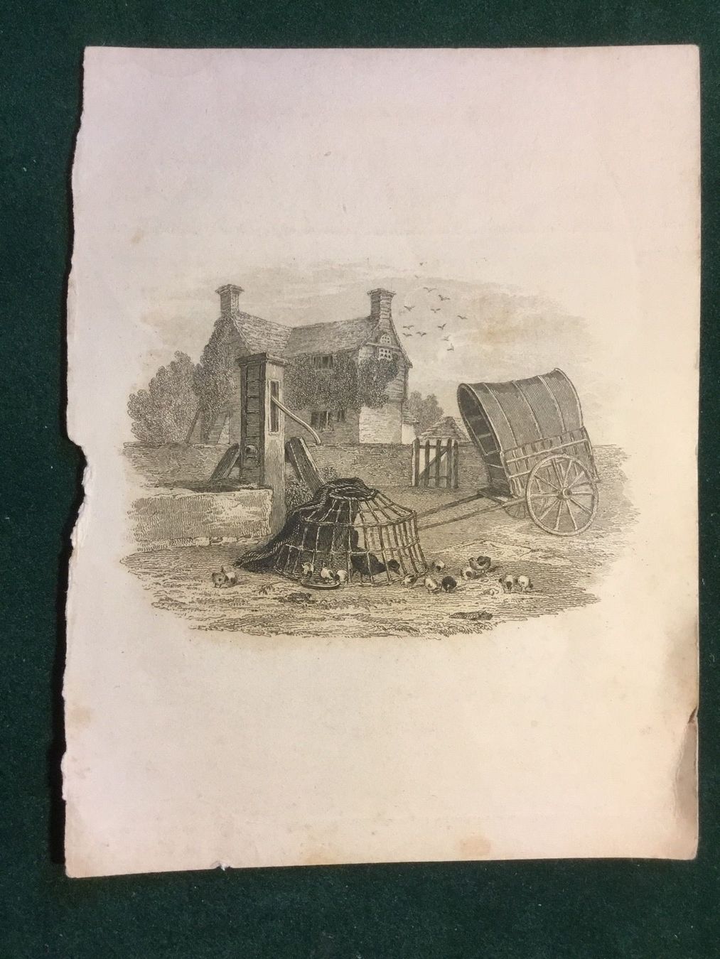 Grafica & Litografie: Lithografie mit ländlicher Szene – Usato da Thalwil venduto da Peter0911 1