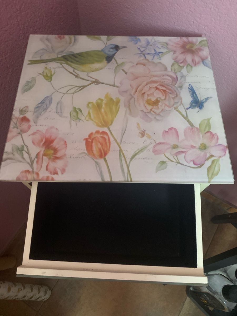 Cassettiere: Neues Möbel mit Vögel – Nuovo (secondo la descrizione) da Wolfwil venduto da ISAsShop 1