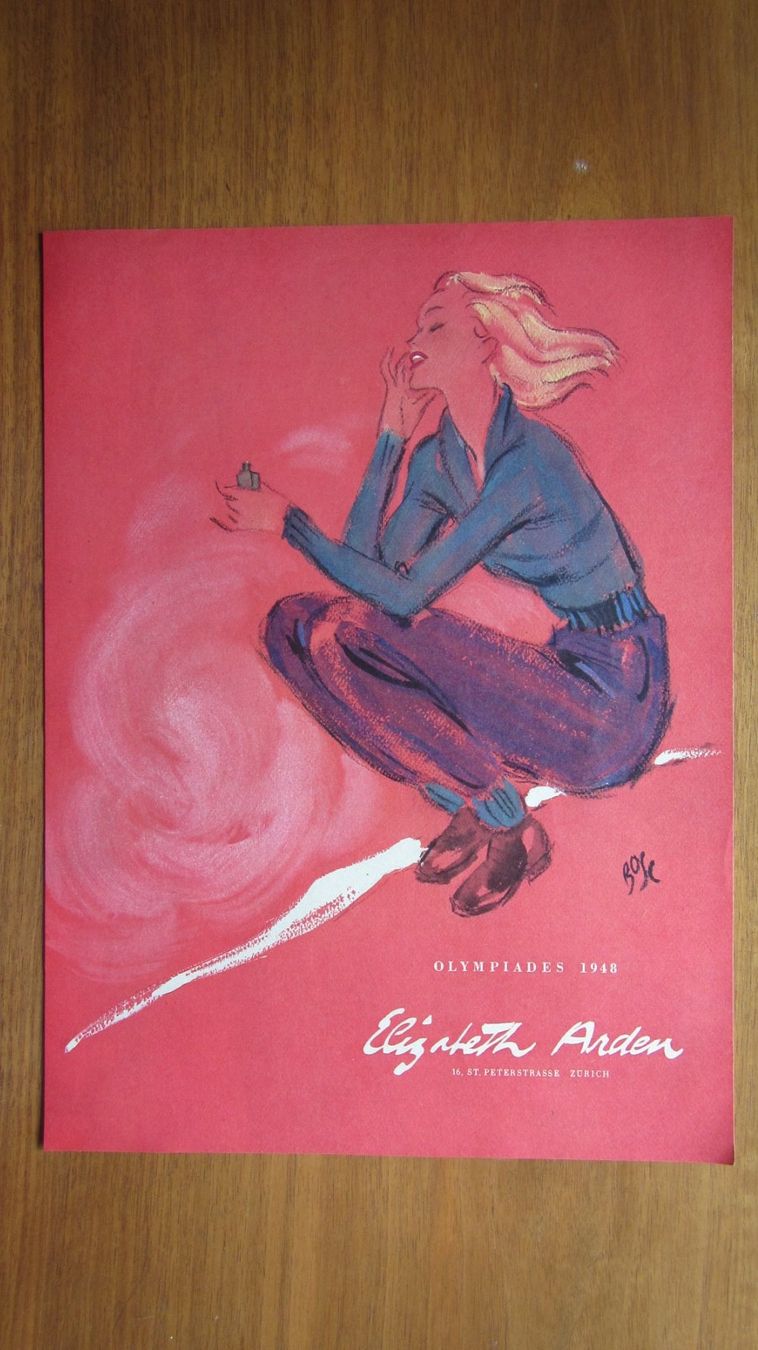 Zeitschriften & Magazine: Zeitschriften-Werbung "Elizabeth Arden" 1948 – Gebraucht aus Rafz von stg101