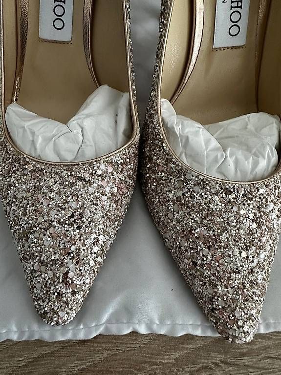Jimmy Choo Damenschuhe: Jimmy Choo Schuhe Glitter Romy 37 – Gebraucht aus Zürich von justynapl 3