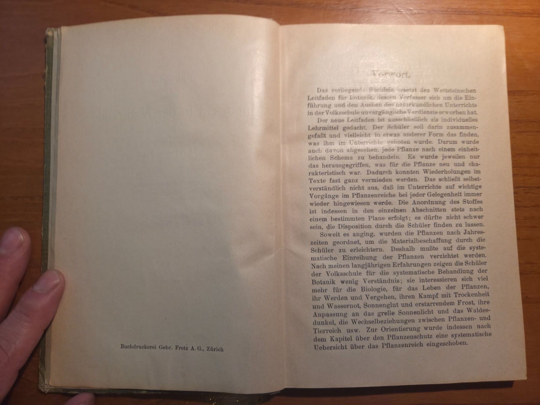 Libri: Meierhofer: Leitfaden der Naturkunde – Botanik, Zürich 1918 – Usato da Aldesago venduto da lusuardi 6