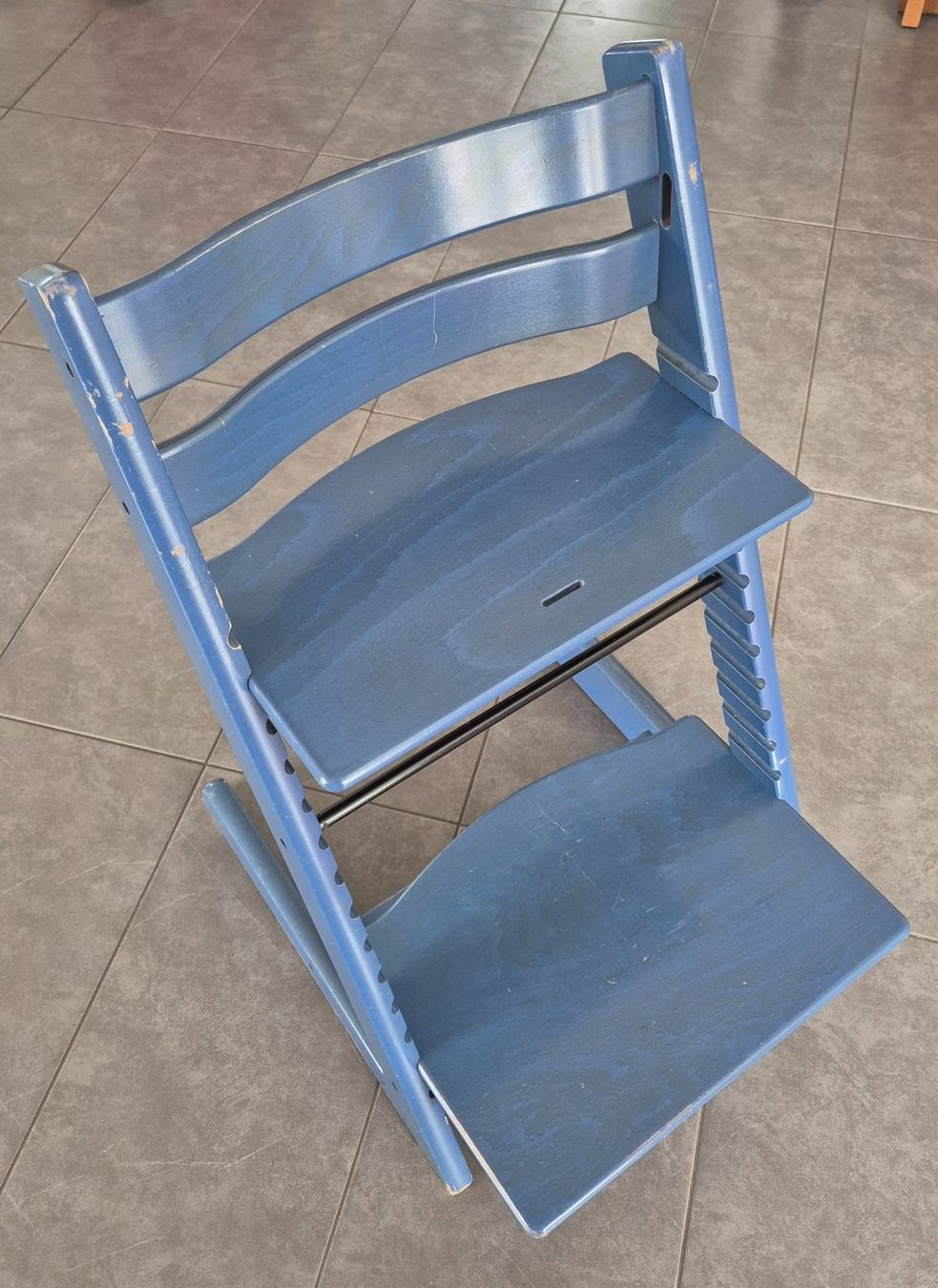 Stokke Hochstühle: STOKKE Tripp Trapp® Stuhl blau – Gebraucht aus Burgdorf von Spaeiki
