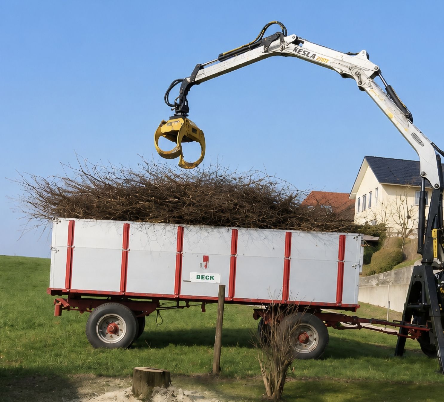 Gru: grue forestière forstkran KESLA – Usato da Malleray venduto da Jimm24 1