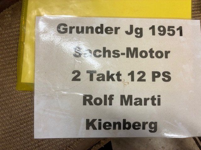 Grunder Trattori: Einachser Grunder – Usato da kienberg venduto da Rufli59 4