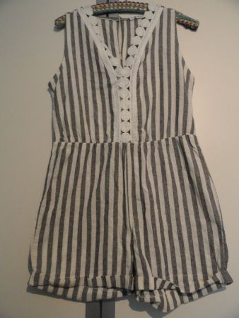 JUMPSUIT, EINTEILER .. 100% LEINEN GR. S ***