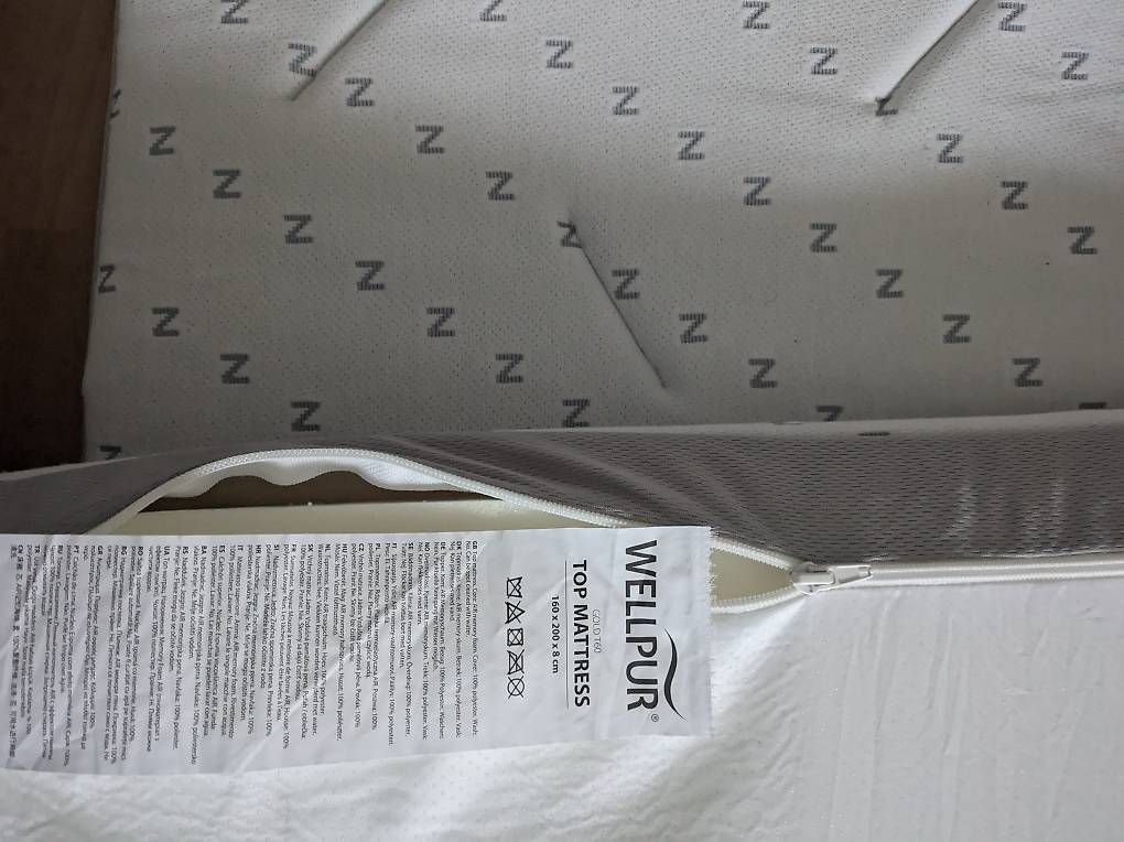 Materassi: Coprimaterasso Wellpur 160x200 – Usato da Magliaso venduto da bosfu 1